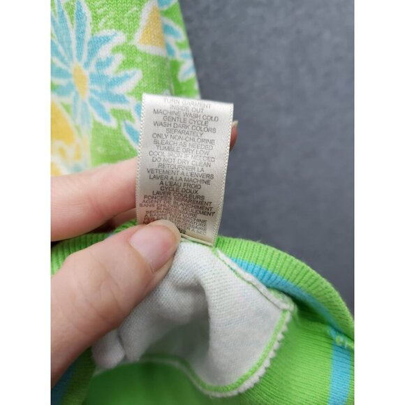 David Brooks Womens Sleeveless Floral Knit Sweater L - Picture 4 of 5